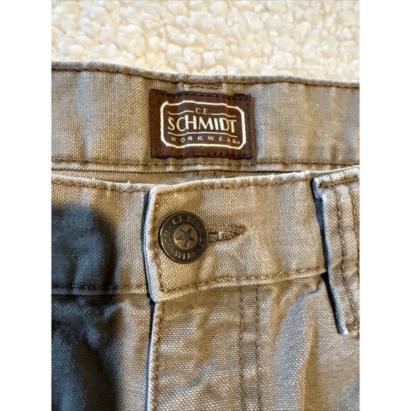 C.E.SCHMIDT Workwear Men's Pants ~ 36x30, Brown, Model 98826 Carpenter Jeans - Picture 3 of 11